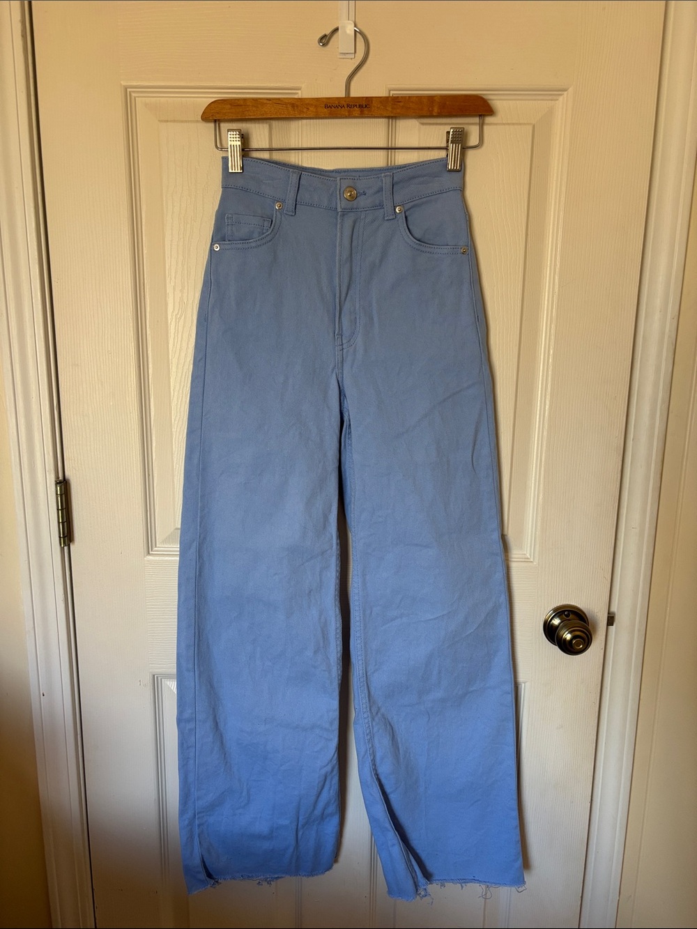Divided by H&M Periwinkle Wide Leg Pants Size 0 | High Rise